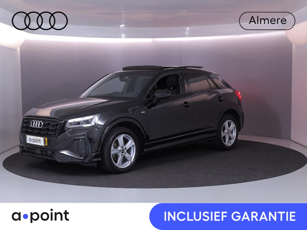Audi Q2 35 TFSI S Edition 150 pk S-tronic | Navigatie | Panoramadak | Parkeersensoren achter | Autom. airco | Stoelverwarming | S-Line |