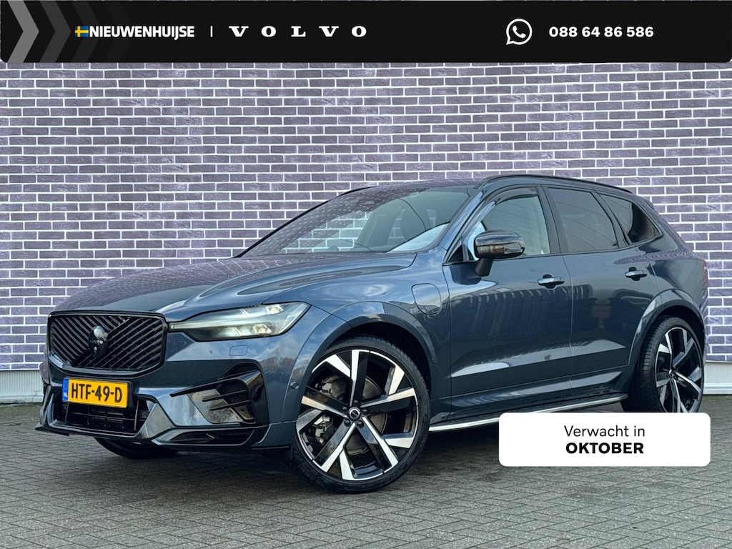 Volvo XC60 2.0 T8 Plug-in hybrid AWD Ultra Black Edition | Facelift | Luchtvering | Heico Body Kit | Bowers & Wilkins | Head Up Display | Stoelventilatie/massage-functie | Schuif Kantel Dak | 360° Camera | Head Up Display | Donker Glas | 22" | Trekhaak |