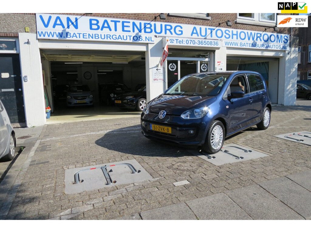 Volkswagen Up! 1.0 high up! | AUTOMAAT | Airco | Onderhoudsboekje aanwezig| Nieuwe APK | Financ. v.a. € 182,- p/m