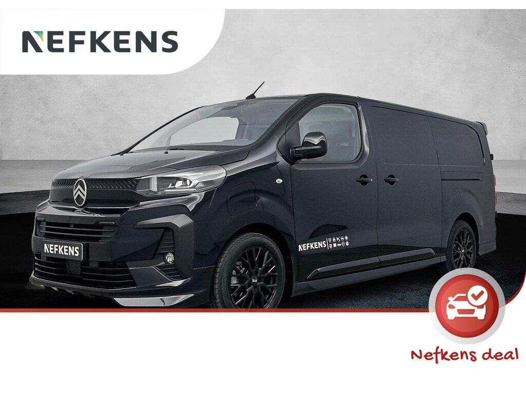 Citroën E-Jumpy L3 136 75 kWh | STX Pakket | Lederen Bekleding | Navigatie | Camera | 3 Zitplaatsen |