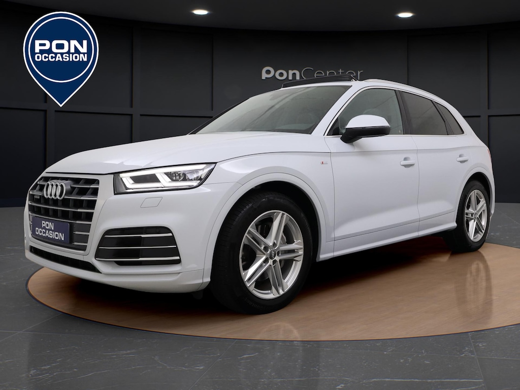 Audi Q5 2.0 TFSI Quattro S-line | Pano Dak | Camera | Luchtvering | B&O Audio | Elek. Stoelen | Elek. Achterklep | 19'' |