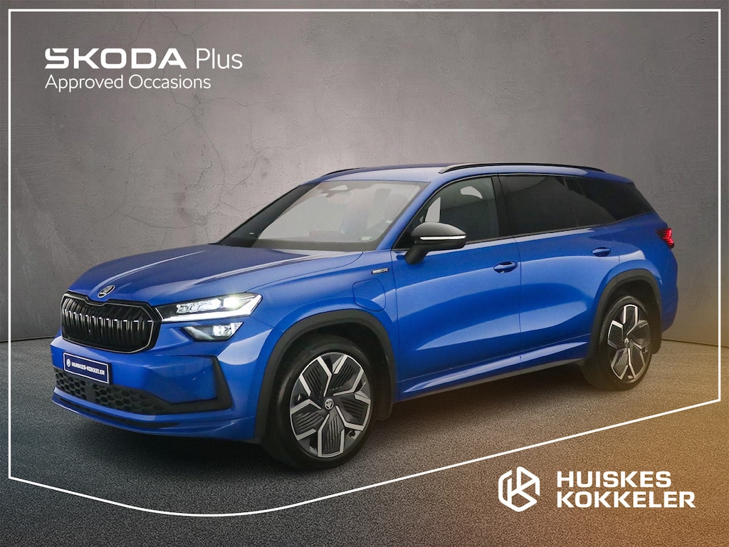 Skoda Kodiaq Sportline Business 1.5 TSI PHEV 204pk DSG Automaat Adaptive cruise control, Verwarmde voorruit, CANTON audio, Achteruitrijcamera, Elektrische achterklep