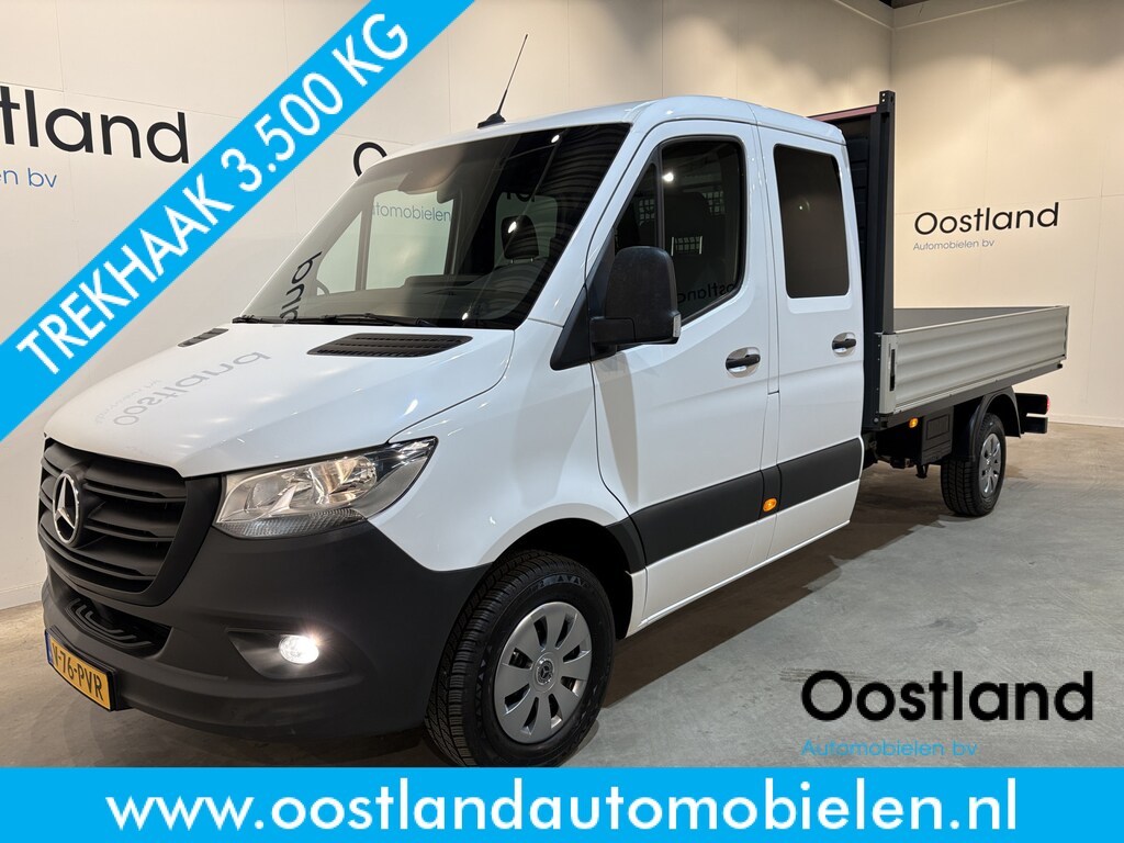 Mercedes-Benz Sprinter 317 CDI L3 Open Laadbak / Trekhaak 3.500 KG / Airco / Mbux / Navigatie / 42.800 KM !!