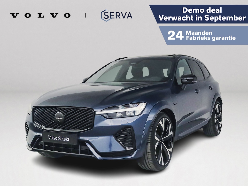 Volvo XC60 T8 Plug-in hybrid AWD Ultra Black Edition Exec | Panoramadak | 360° camera | Bowers & Wilkins | Luchtvering | Head-up display | Stoelventilatie | Stoel- en Stuurverwarming