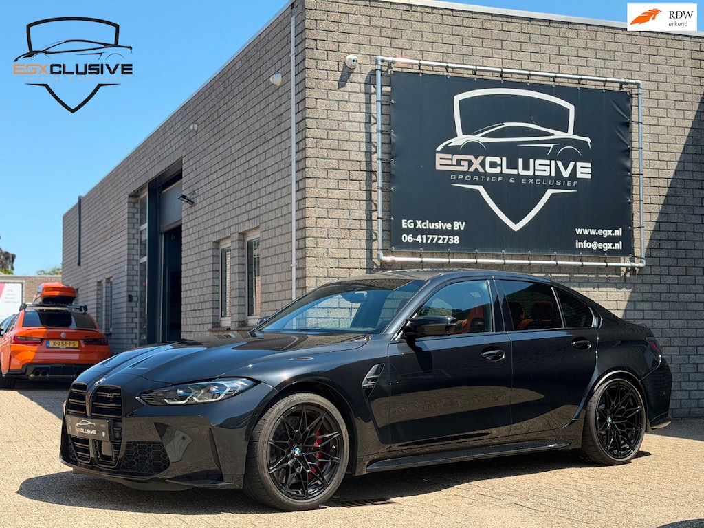BMW M3 XDrive Competition 850pk|HYBRID TURBO|CARBON|EVENTURI|SCHAALSTOELEN|HUD|BLINDSPOT|LASER|