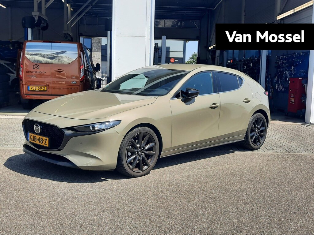 Mazda 3 2.0 e-SkyActiv-G M Hybrid 150 Nagisa | Leer | Bose Sound System | Navigatie | Climate Control |