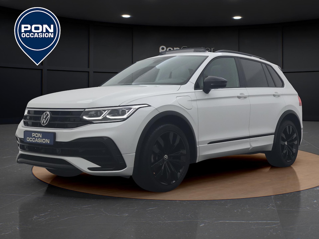 Volkswagen Tiguan 1.4 TSI eHybrid R-Line | Pano dak | Black Style | Trekhaak | Leder | Memory stoelen | Elek. Achterklep |