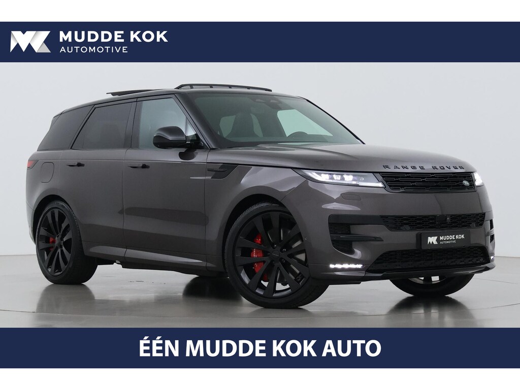 Land Rover Range Rover Sport 3.0 P550e Autobiography PHEV | Performance-voorstoelen | Black Pack | Massage | Meridian Surround | Koelbox | ClearSight | Trekhaak | 23 Inch