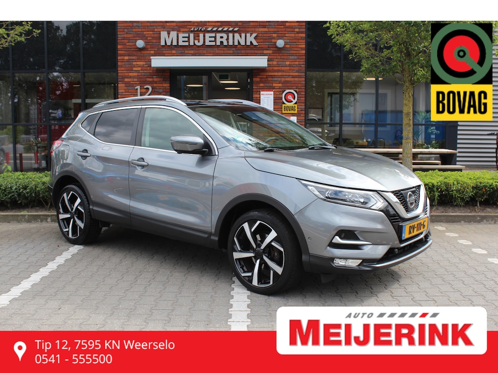 Nissan Qashqai 1.2 Tekna + 360 graden camera, Panoramadak.