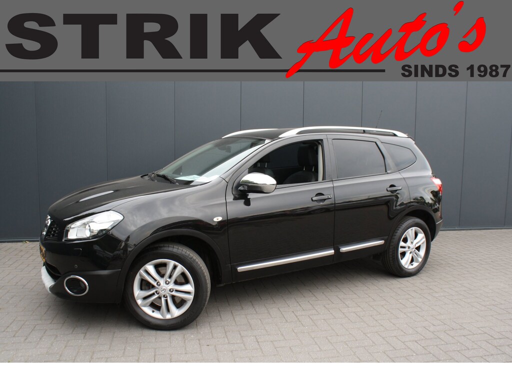 Nissan Qashqai+2 2.0 dCi Tekna 4WD - 7-PERS. - AUTOMAAT - NAVIGATIE - TREKHAAK - PANORAMADAK - LEDER - PDC