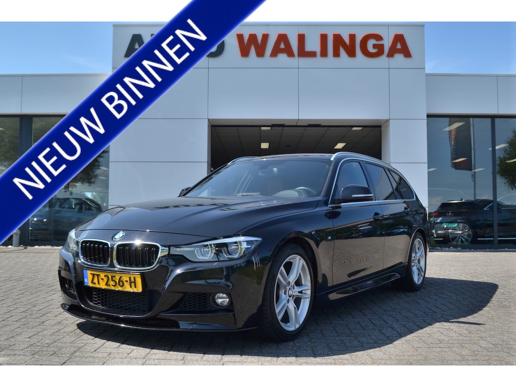 BMW 3-Serie Touring 318i M Sport Leer | Navigatie | Trekhaak Afn. | onderhoud inzichtelijk.