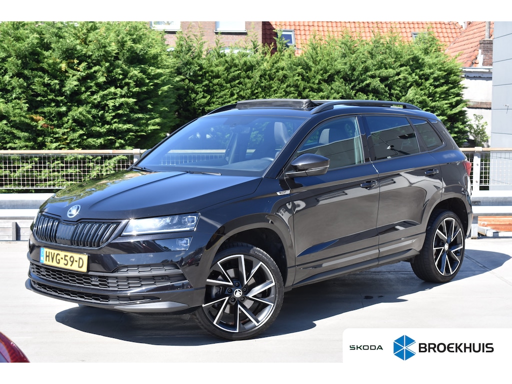 Skoda Karoq 1.5TSi ACT 150PK DSG Sportline Business | Cruise Control | PDC V+A | Stoel- en stuurwielverwarming | Apple Carplay & Android Auto | Schuif-kanteldak