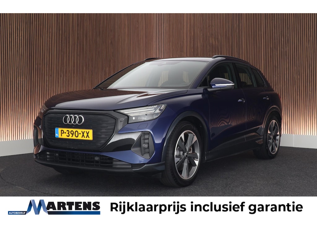 Audi Q4 e-tron 45 265pk quattro Advanced edition 77 kWh SOH 91% Matrix LED Leder Keyless Sonos Stoelverwarming Navigatie