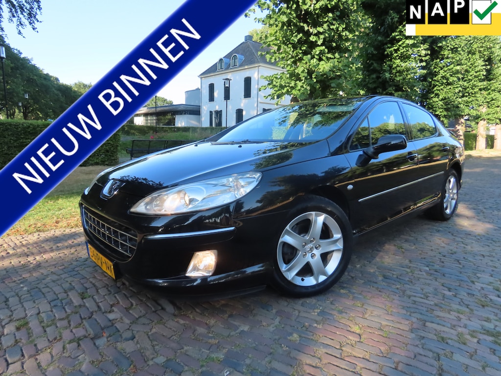 Peugeot 407 2.0-16V XS 136 PK !!! Ecc Cruisecontrol Leer/Stof Sportstoelen Xenon Navigatie Lm Velgen Trekhaak