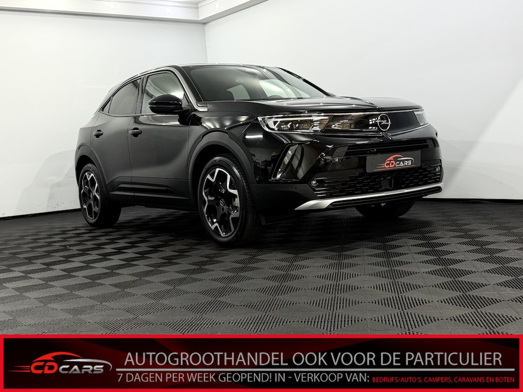 Opel Mokka-e Ultimate 50-kWh 11kw bl. Camera, Navi, Virtual desk, Cruise control, Rijstrook correctie, A start stop, Half leder