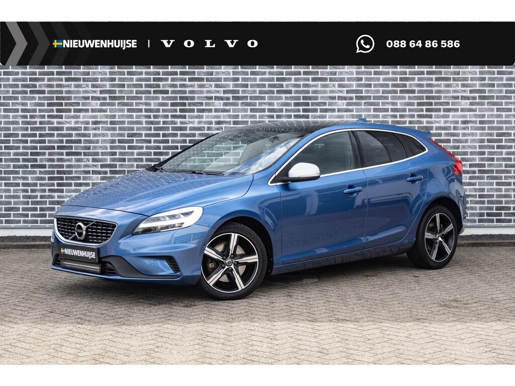 Volvo V40 1.5 T3 Polar+ Sport | R-Design | Panoramadak | Harman Kardon Audio | Alarm | Keyless Entry | Achteruitrijcamera | Parkeersensoren | Parkeerassistent | LED Koplampen | Navigatie