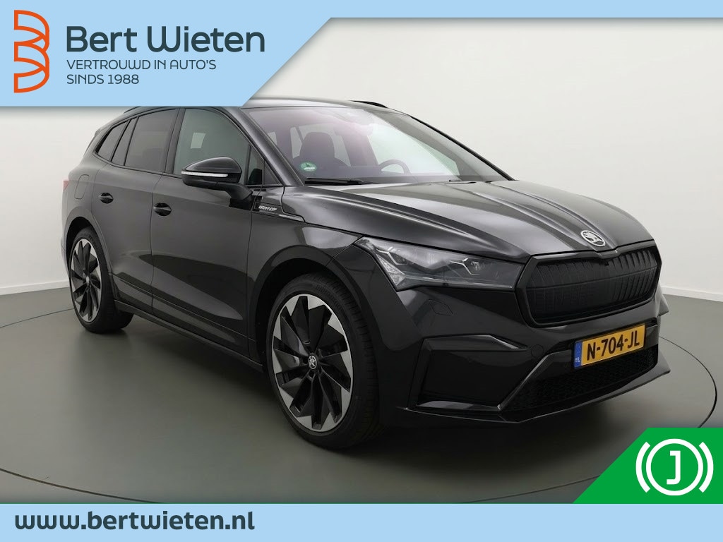 Skoda Enyaq iV 60 Sportline | Geen import | Trekhaak | Camera | BlackPack | 91% SOH