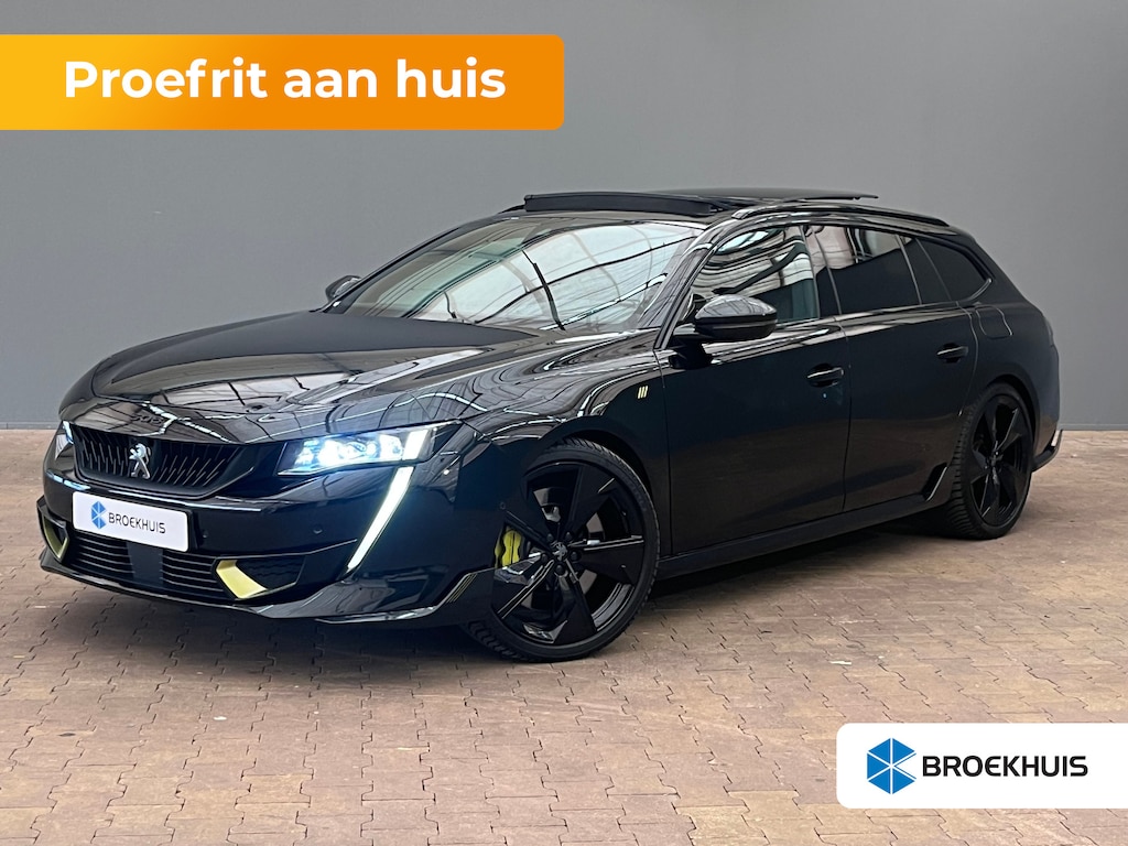 Peugeot 508 SW 1.6 HYbrid 360 PSE 360PK!! | Panoramadak | Elek. Stoel met Massage | Alcantara | Stoelverwarming | Camera Rondom | Achteruitrijcamera | Apple Carplay/Android Auto|telefoonintegratie premium | Audio installatie premium