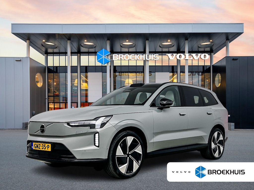 Volvo EX90 Twin Motor Performance Ultra 111kWh | NEW Core Computer | 22" | Luchtvering | Pilot Assist Pack | Trekhaak | Climate Pack | Getint glas | Massage stoelen | Head-up | Bose Audio | Matrix LED | 360 Camera |