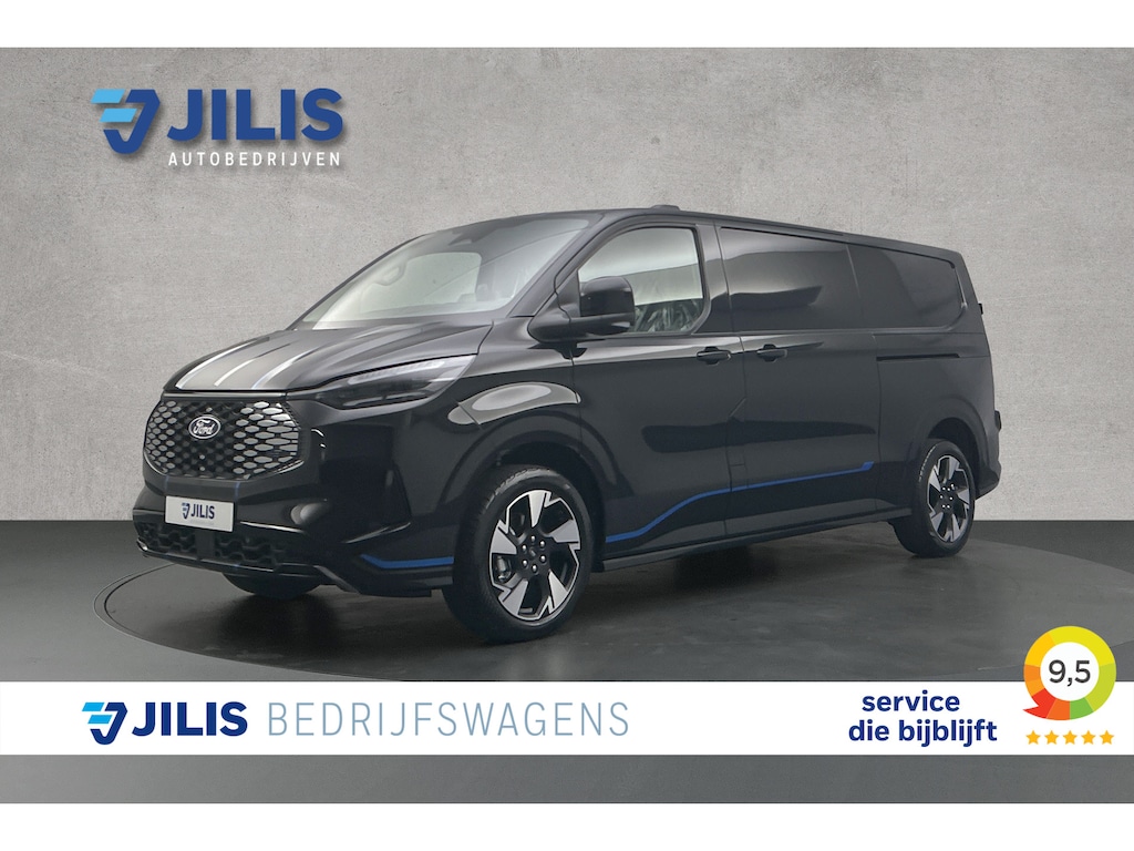 Ford Custom E-Custom 340 L2 71KWh Sport | 2x schuifdeur | 3-zitplaatsen | Stoelverwarming