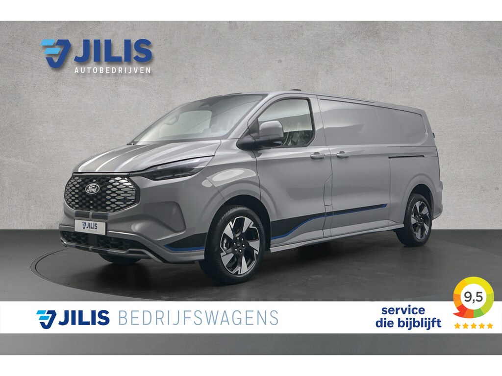 Ford Custom E-Custom 340 L2 71KWh Sport | 2x schuifdeur | 3-zitplaatsen | Stoelverwarming
