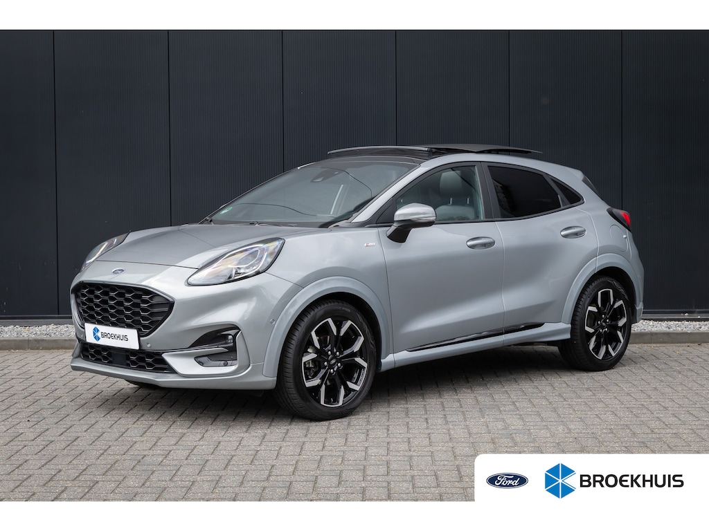 Ford Puma 1.0 EcoBoost Hybrid ST-Line X | Dealer o.h. | Panoramadak | Parkeer-camera | Winter-pack | B&O Audio | LED verlichting | 18''