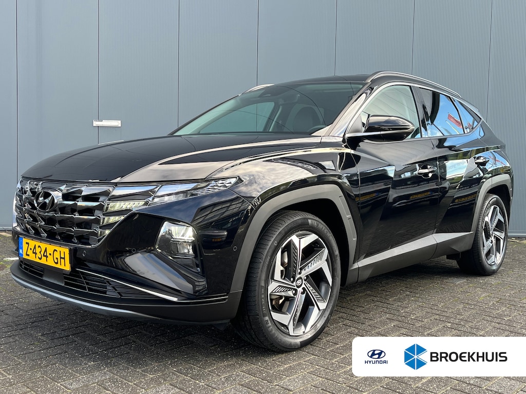 Hyundai Tucson 1.6 T-GDI 265pk PHEV Premium 4WD | Leder | Carplay | Climate | Keyless | Navigatie | Elek. Klep | Full - Led | 360 Camera | KRELL Audio | Elek. Stoelen | 19" Lichtmetaal | Winterpakket | Stoelventilatie | Dodehoek Detectie