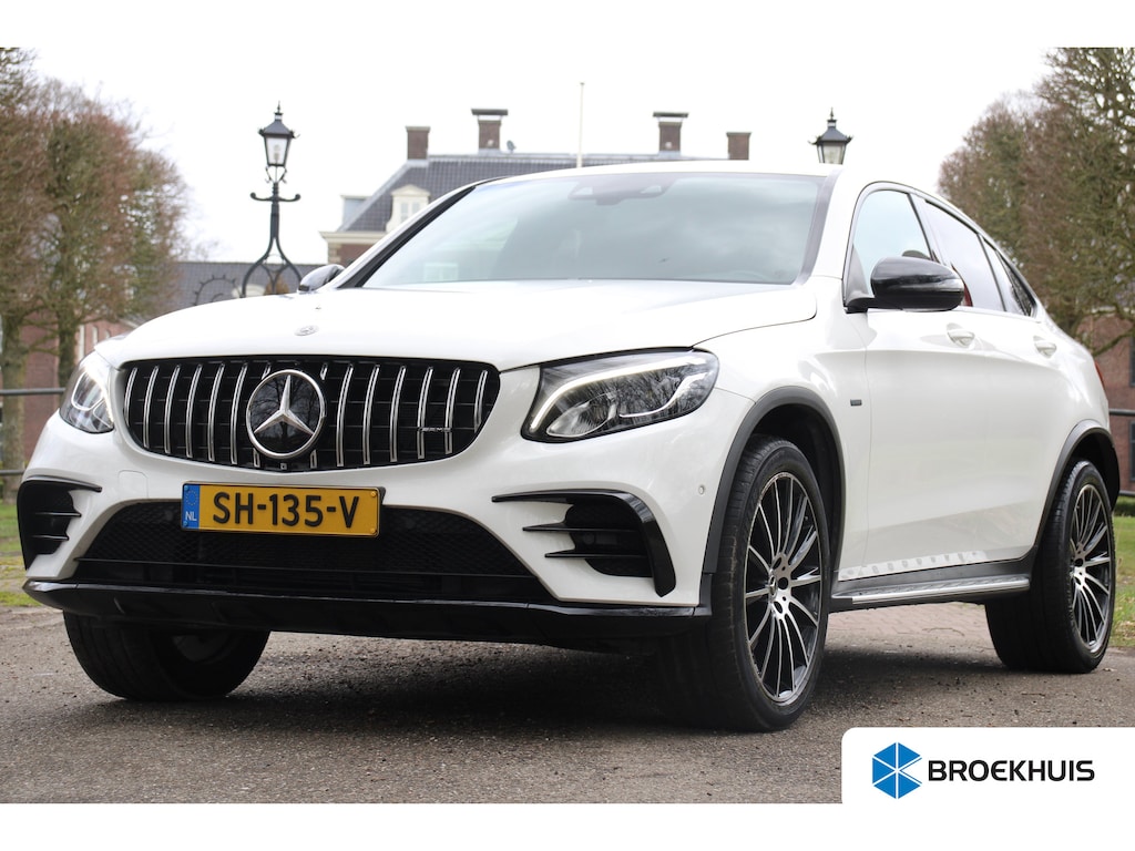 Mercedes-Benz GLC Coupe 350e Business | NL-AUTO! | 1 EIGENAAR | LEDER | DODE HOEK | ADAPTIVE CRUISE | CAMERA | ELEKTR. STOELEN INCL VERWARMING | 20" LMV | PRACHTIGE STAAT!