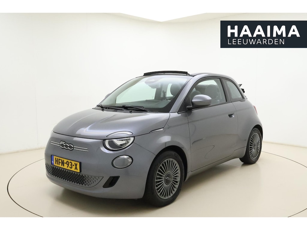 Fiat 500C Icon 42 kWh | SoH 100% | Achteruitrijcamera | WLTP 303km | Snelladen | Navigatie | Climate Control | Keyless Start
