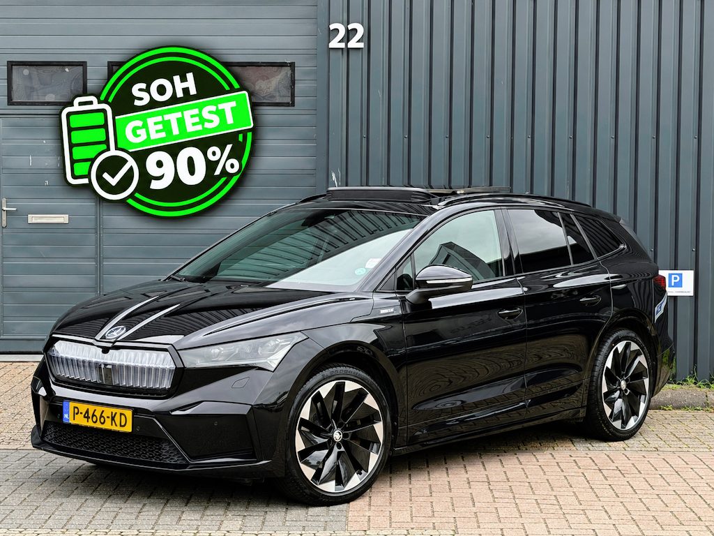 Skoda Enyaq iV 80 Sportline|Soh 90%|Panoramadak|Trekhaak Wegklapbaar|ACC|Cam| Carplay Etc Etc