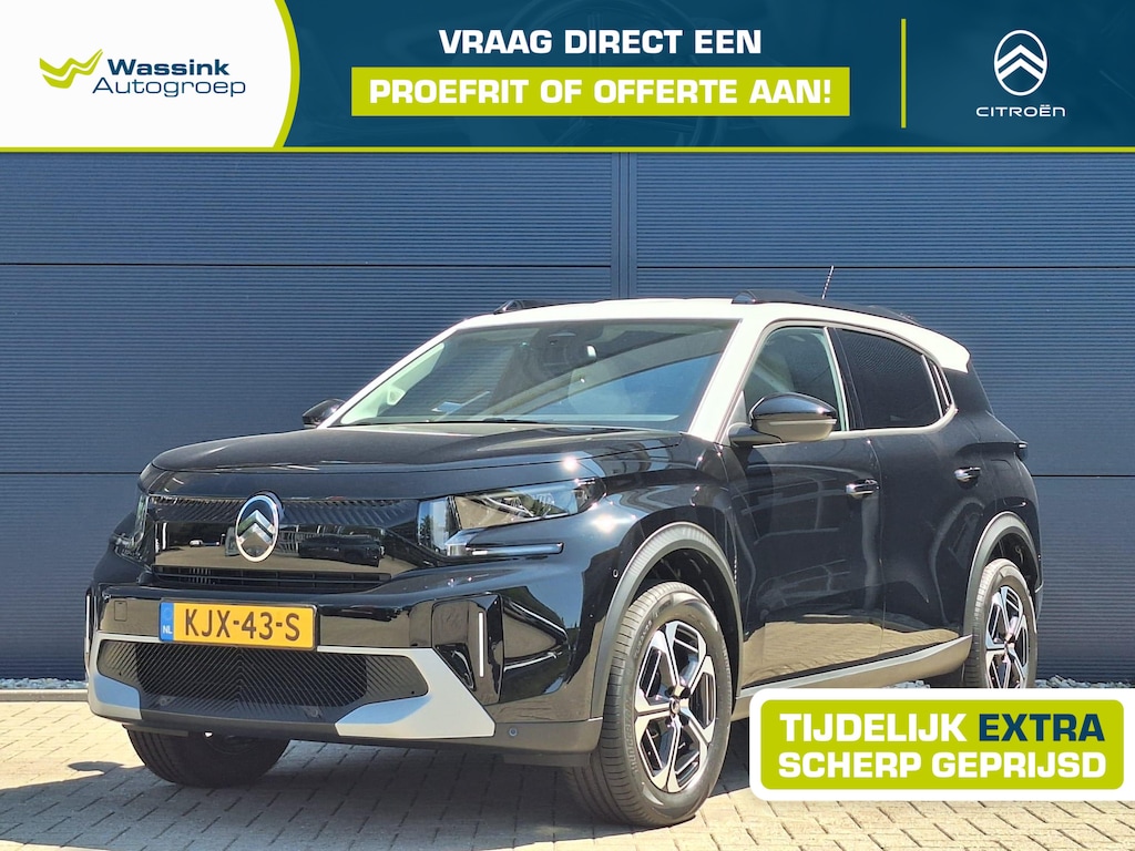 Citroën C3 Aircross 1.2 Hybrid 145pk Max | Navigatie | Camera | Cruise Control | Climate Control | Trekhaak | DIRECT LEVERBAAR!