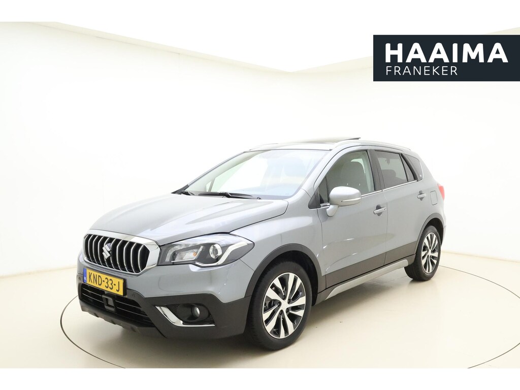 Suzuki S-Cross 1.4 Boosterjet Stijl 140pk | Panoramadak | Navigatie | Camera | Lederen Bekleding | Climate Control | Stoelverwarming | Cruise Control Adaptief
