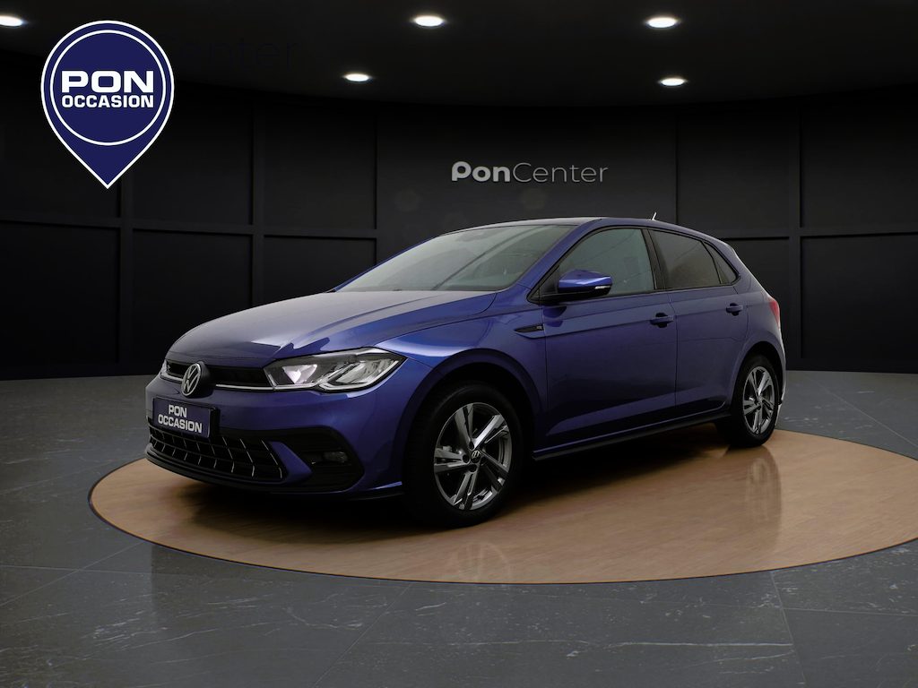 Volkswagen Polo 1.0 TSI R-Line | Camera | Stoelverwarming | ACC | Keyless | Spiegelpakket | Carplay | Getint Glas | 16'' |
