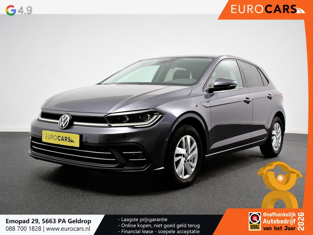 Volkswagen Polo 1.0 TSI Style Automaat Navigatie Apple Carplay/Android Auto Climate Control Led Lichtmetalen Velgen Extra getint glas