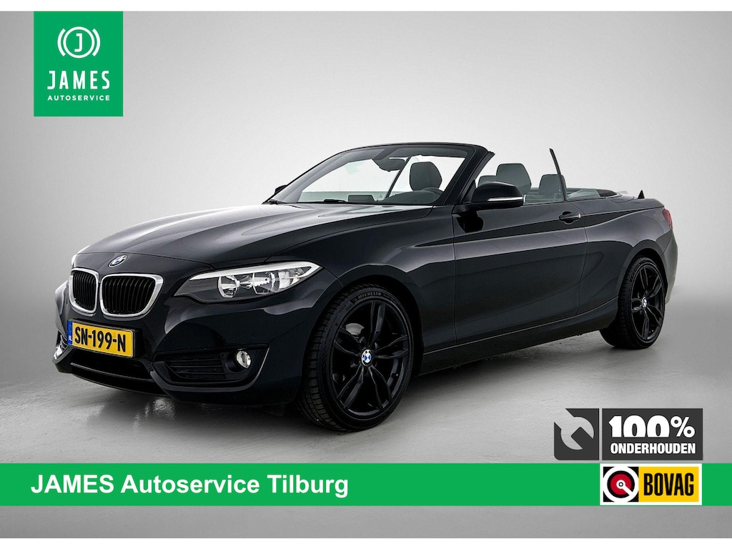 BMW 2-Serie Cabrio 218i Essential NAVI | STOF-LEDER | STOELVERWARMING