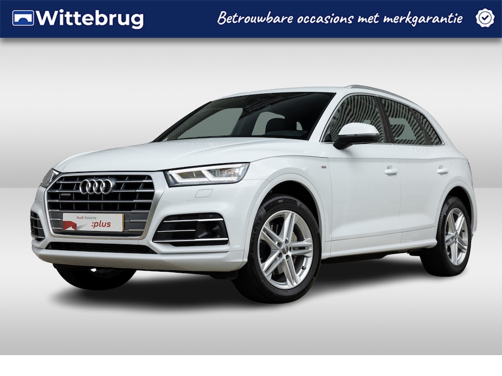 Audi Q5 45 TFSI 245PK quattro S edition | Achteruitrijcamera | demperregeling | Trekhaak | Led | 19 Inch |