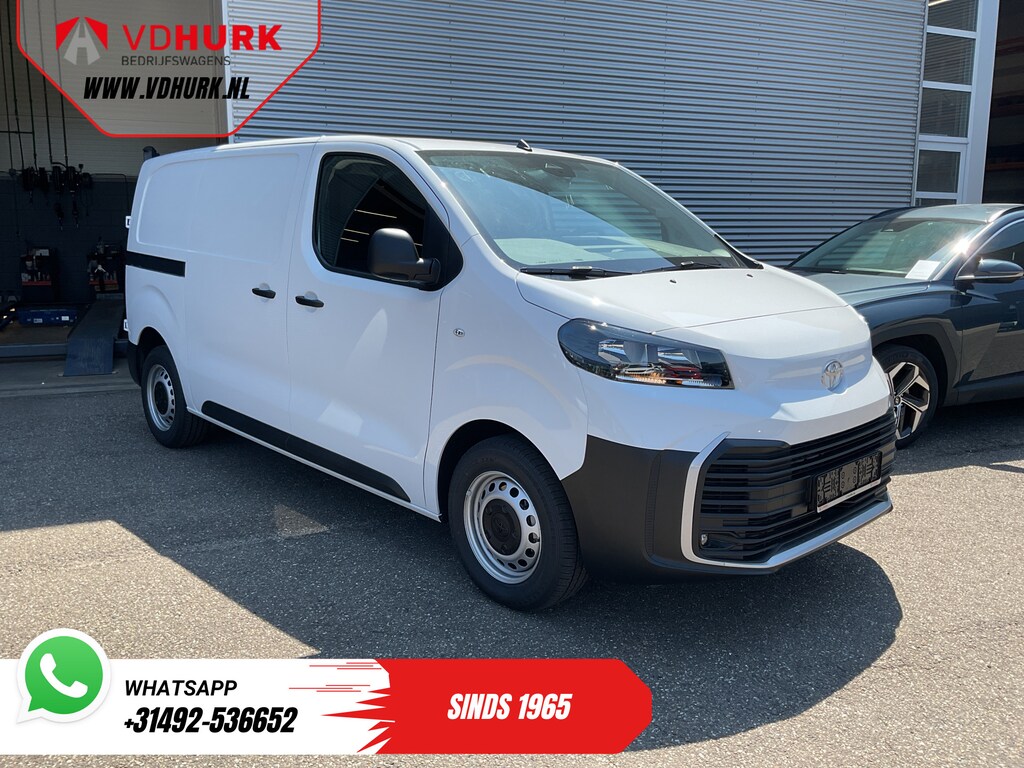 Toyota PROACE Electric Worker e-ProAce 230 km WLTP Adapt.Cruise/ Standkachel/ Stuurverw./ Carplay/ Airco/ Camera/ PDC