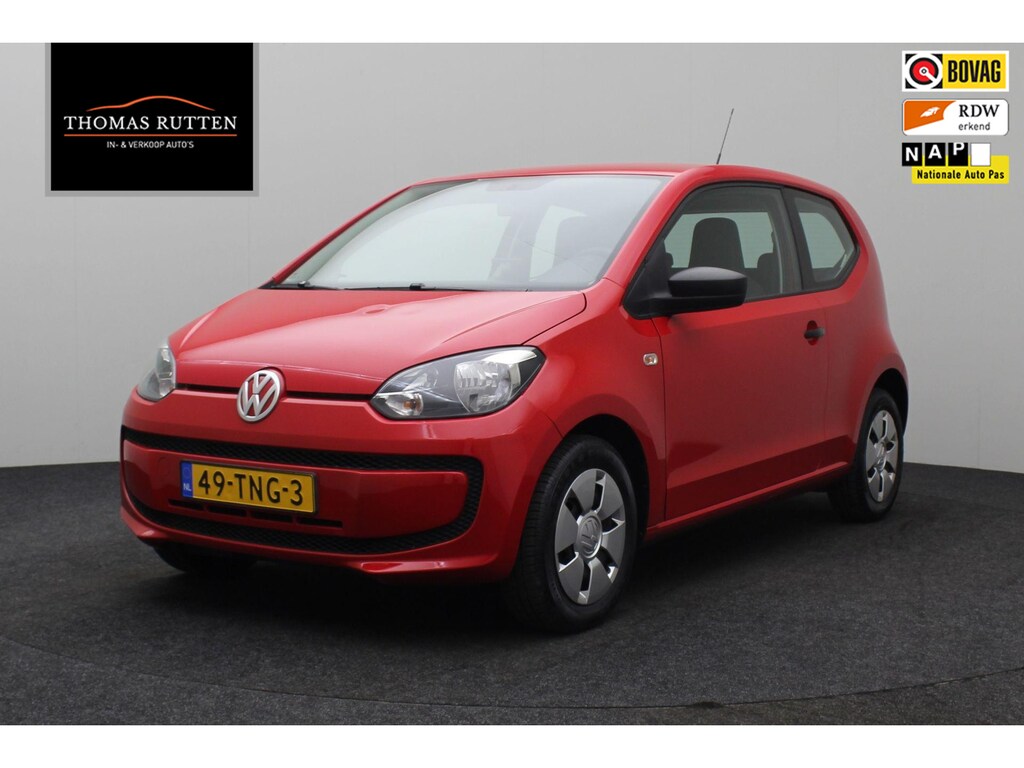 Volkswagen Up! 1.0 take up! 2012 | Airco | Navigatie | Elektrische Ramen | Radio CD | Centrale Vergrendeling | Boekjes | 2 Sleutels | Nationale Autopas