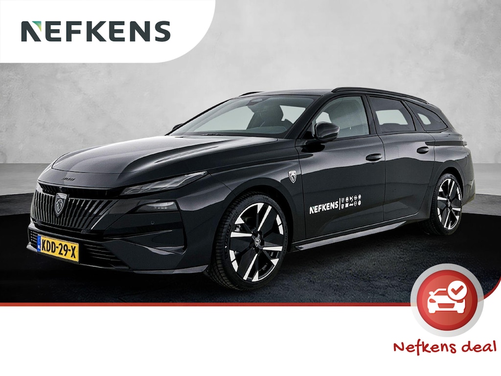 Peugeot 308 SW 1.2 Hybrid 145 e-DCS6 GT | Automaat | GT | Sportstoelen | Elektrisch bedienbare stoelen | Elektrische achterklep | Navigatie | Apple carplay | Android auto | 360 camera | Dode hoek sensoren | Climate control | Adaptive cruise control | Parkeersensoren | LED |