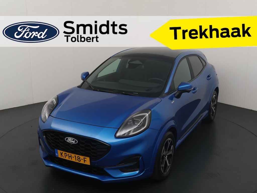 Ford Puma EcoBoost 125 pk Hybrid ST-Line | Trekhaak | Winter Pack | Adapt. Cruise | Pano | Full LED | Elektr. achterklep |