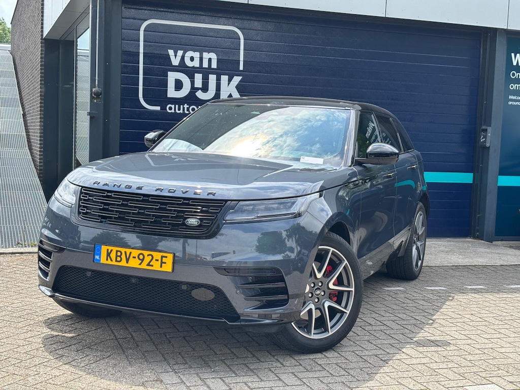 Land Rover Range Rover Velar 2.0 P400e R-Dynamic Panoramadak Camera Navigatie 21 incl LMV LED koplampen MERIDIAN AUDIO MEMORY ADAPTIVE CRUISE CONTROL