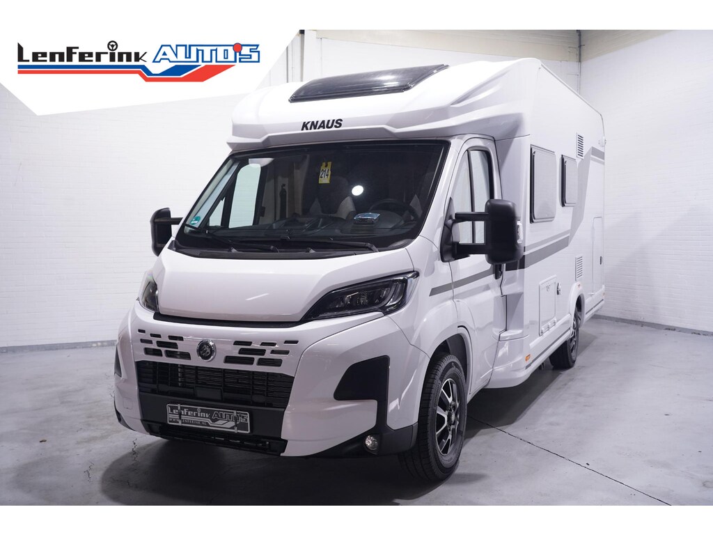 Knaus R15 Live Wave 650 MG Platium Selection Airco Navi, Camera, 4-Persoons, Hefbed, Fietsendrager