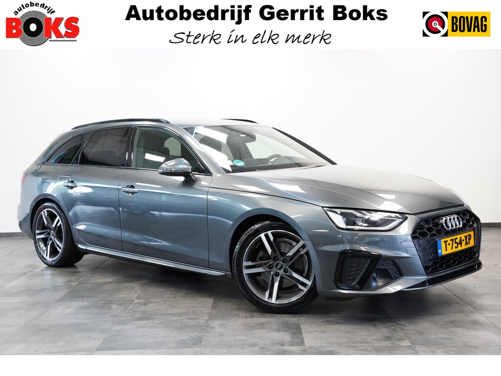 Audi A4 Avant 35 TFSI S edition S-line Leder Full-led Adaptive-Cruise 24 Maanden garantie* (Vraag naar de voorwaarden)