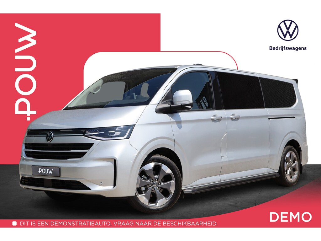 Volkswagen Transporter 2.5 eHybrid 233pk DC L2H1 30 Bulli | Dubbele Cabine | Schuifdeur L&R | Trekhaak