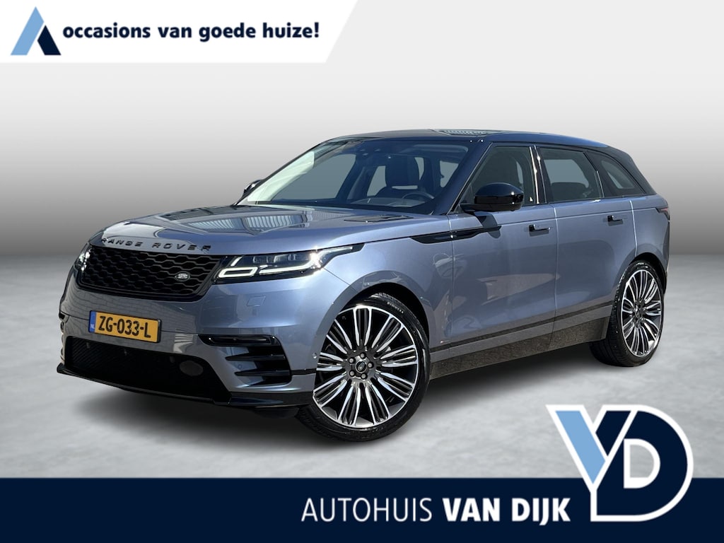 Land Rover Range Rover Velar 2.0 P300 Turbo AWD R-Dynamic HSE | NL Auto/1e Eig./Voll.Historie.Navi/Leder/Pano.Dak/Head-Up/22"/Massage/Stoelverw.+koeling