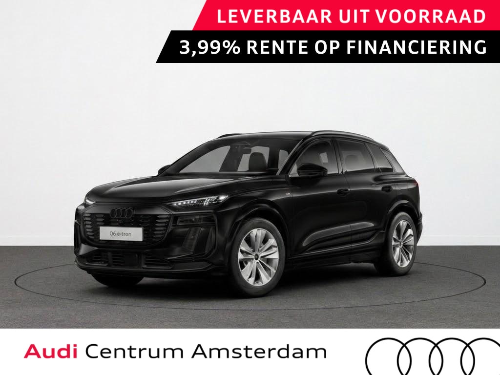 Audi Q6 e-tron S edition e-tron 83 Kwh 252 pk | Trekhaak, mechanisch draaibaar | Exterieurpakket zwart | Warmtewerend glas donker tint | Audi drive select |