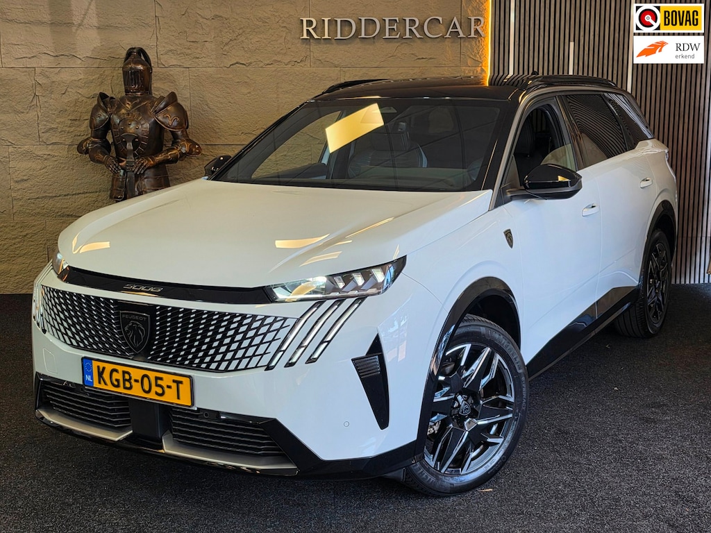 Peugeot 5008 1.2 Hybrid 136 GT-Line 7p|GARANTIE|ACC|CARPLAY|LED|LEDER|NAVI|STOELVERW