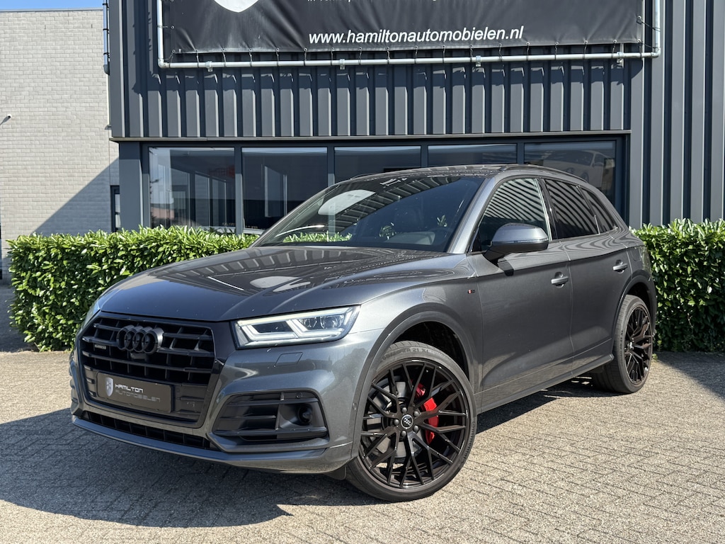 Audi Q5 55 TFSI e 367pk Quattro Competition S-Line Full Options Valcona Leder Pano Matrix Led !!!