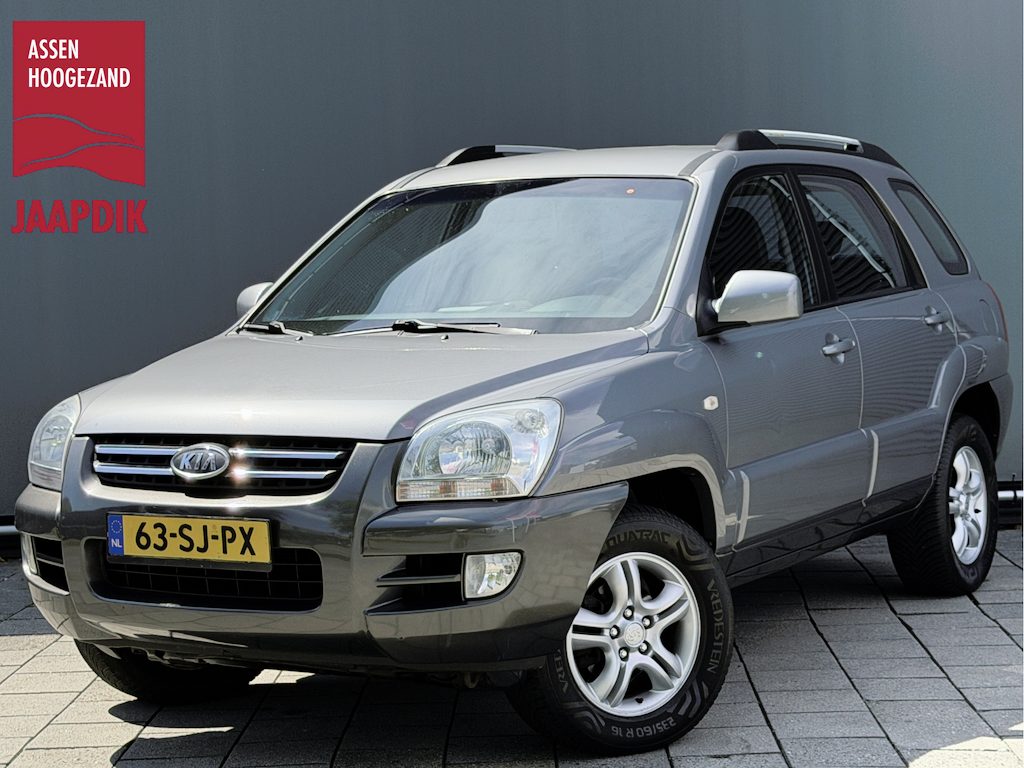 Kia Sportage BWJ 2006 | 2.0 CVVT 142PK Executive | TREKHAAK | CLIMA | CRUISE | LEDER/STOF | EL PAKKET | LICHTMETAAL |