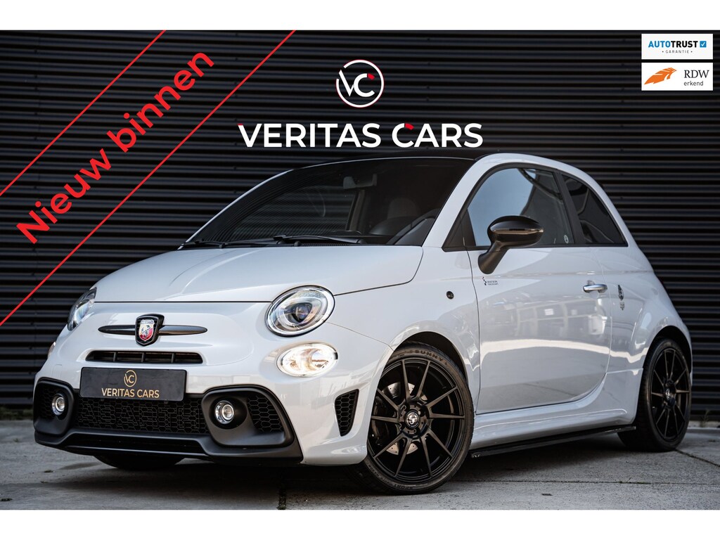 Fiat 500 1.4 T-Jet Abarth 595 Pista 160PK Automaat|Maxton|Carbon|Record Monza|CarPlay|PDC|Flippers e.o.